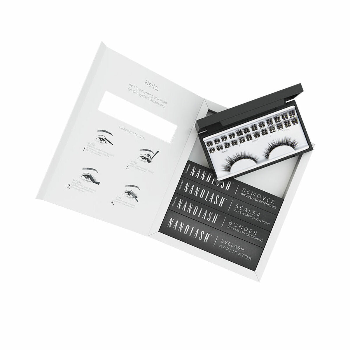 Set of false eyelashes Nanolash Heartbreaker 5 Pieces Nanolash