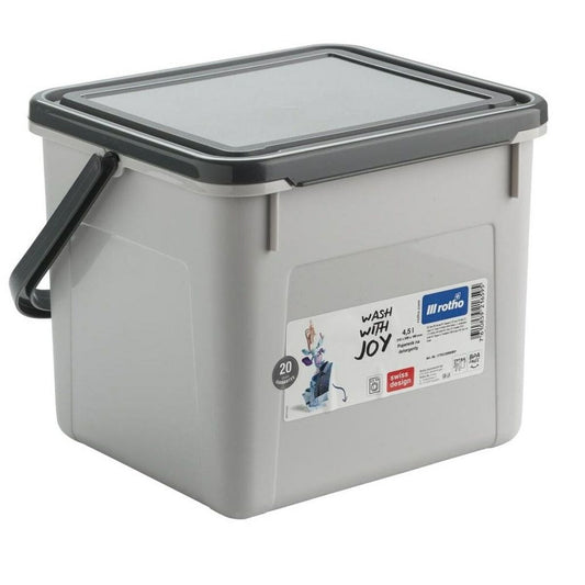 Container Rotho Basic Grey 4,5 L Rectangular Rotho