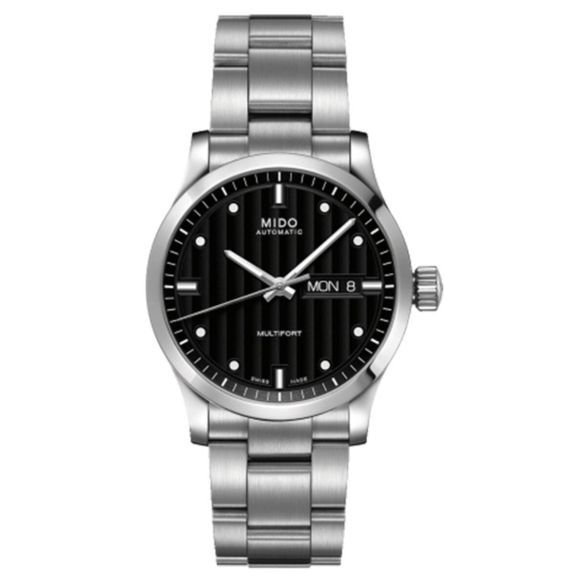 Men's Watch Mido MIDO-M0058301105100 Black Silver (Ø 38 mm)