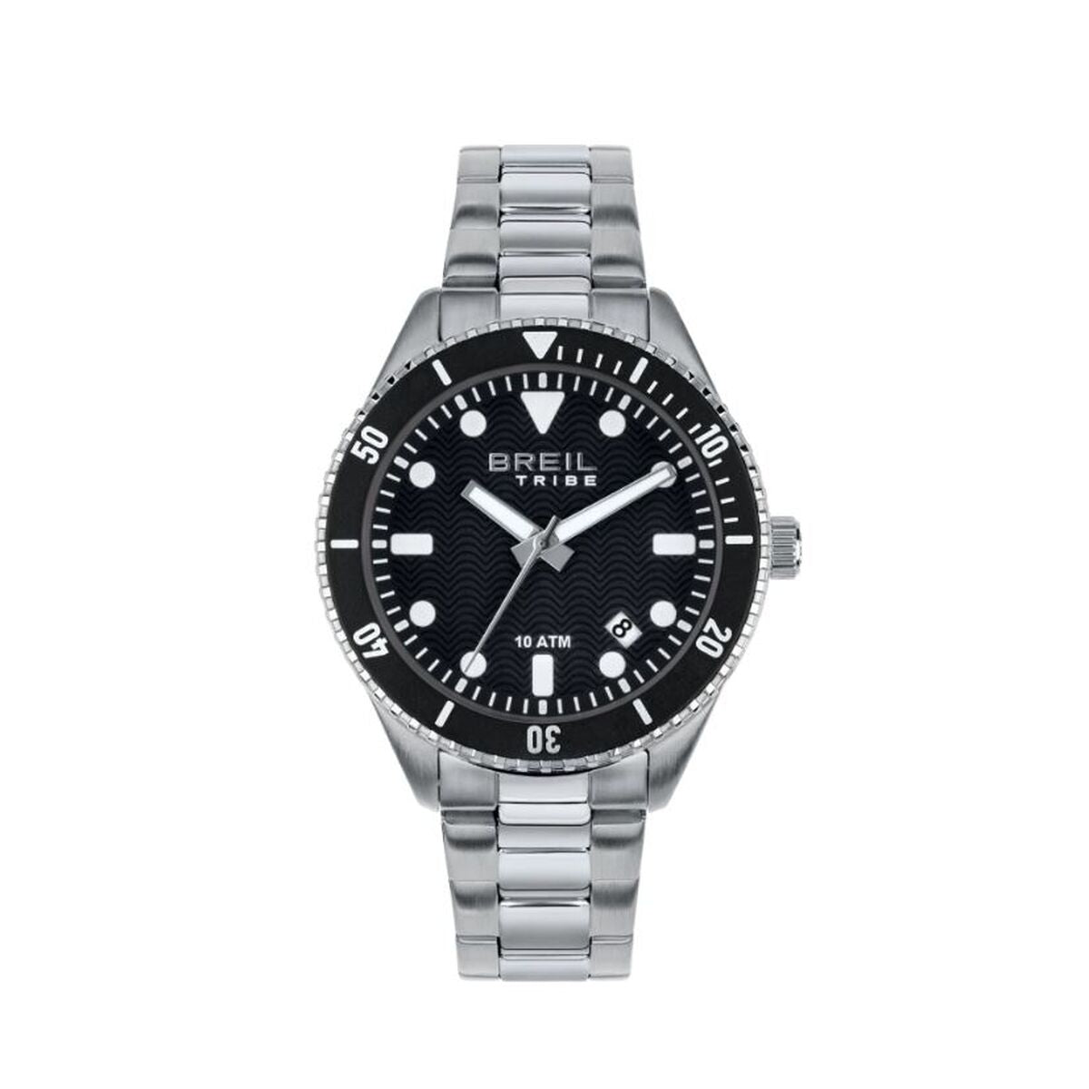 Men's Watch Breil EW0716 Black Silver (Ø 39 mm)