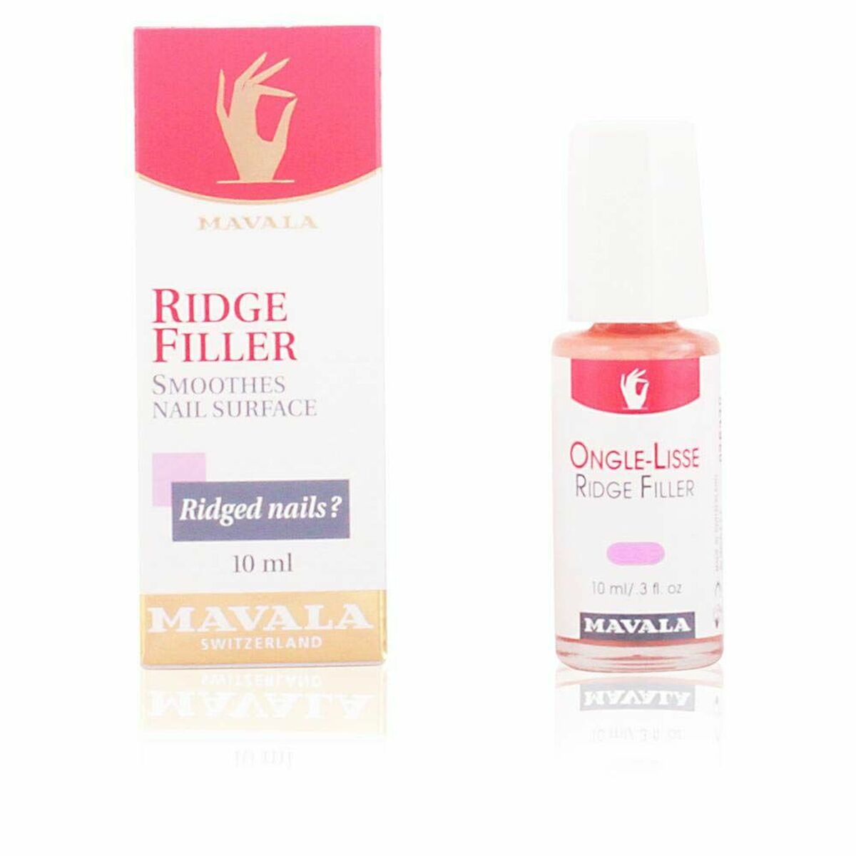 Nail polish Ridge Filler Smoothes Nail Surface Mavala (10 ml) Mavala