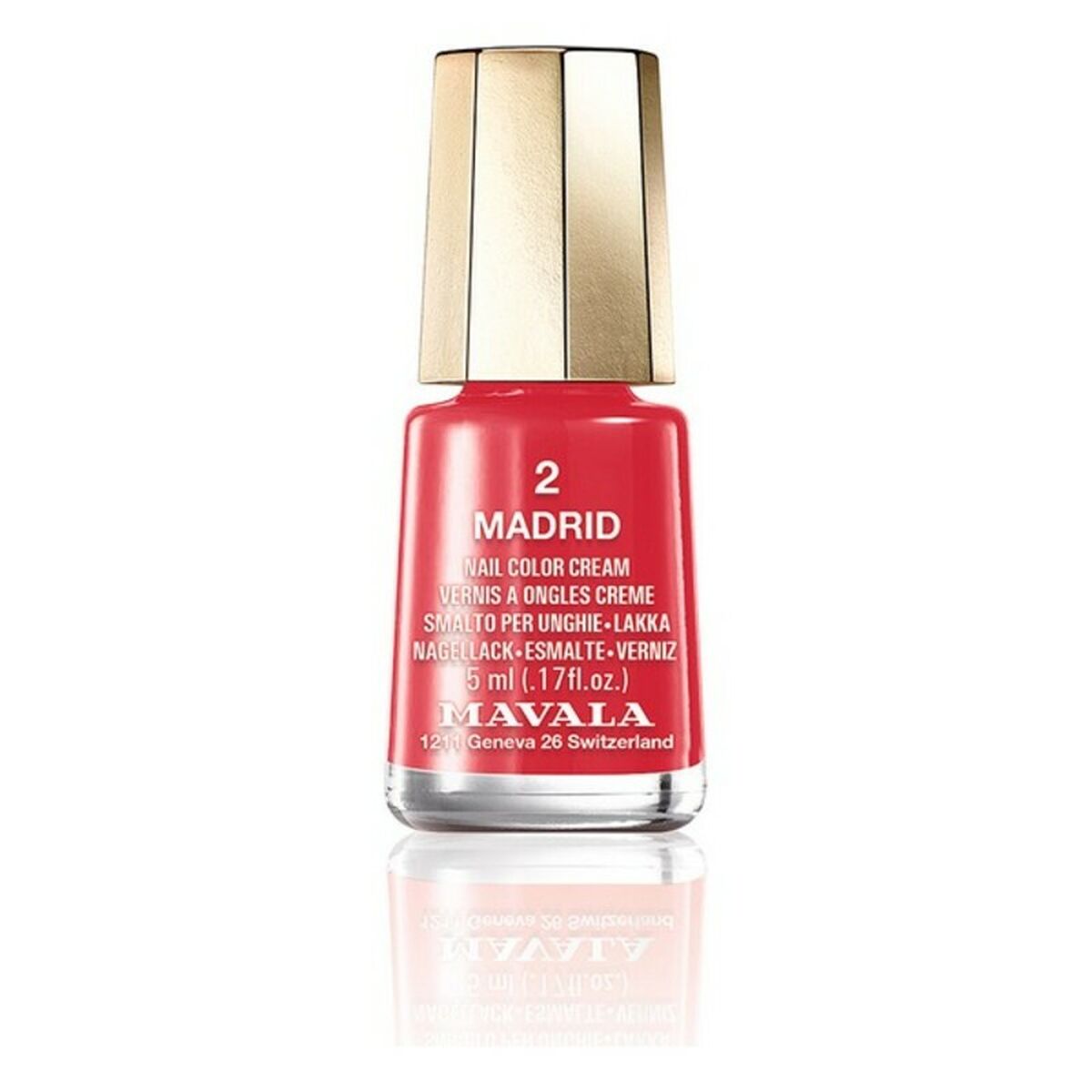 Nail polish Nail Color Mavala 0650002 02-madrid 5 ml