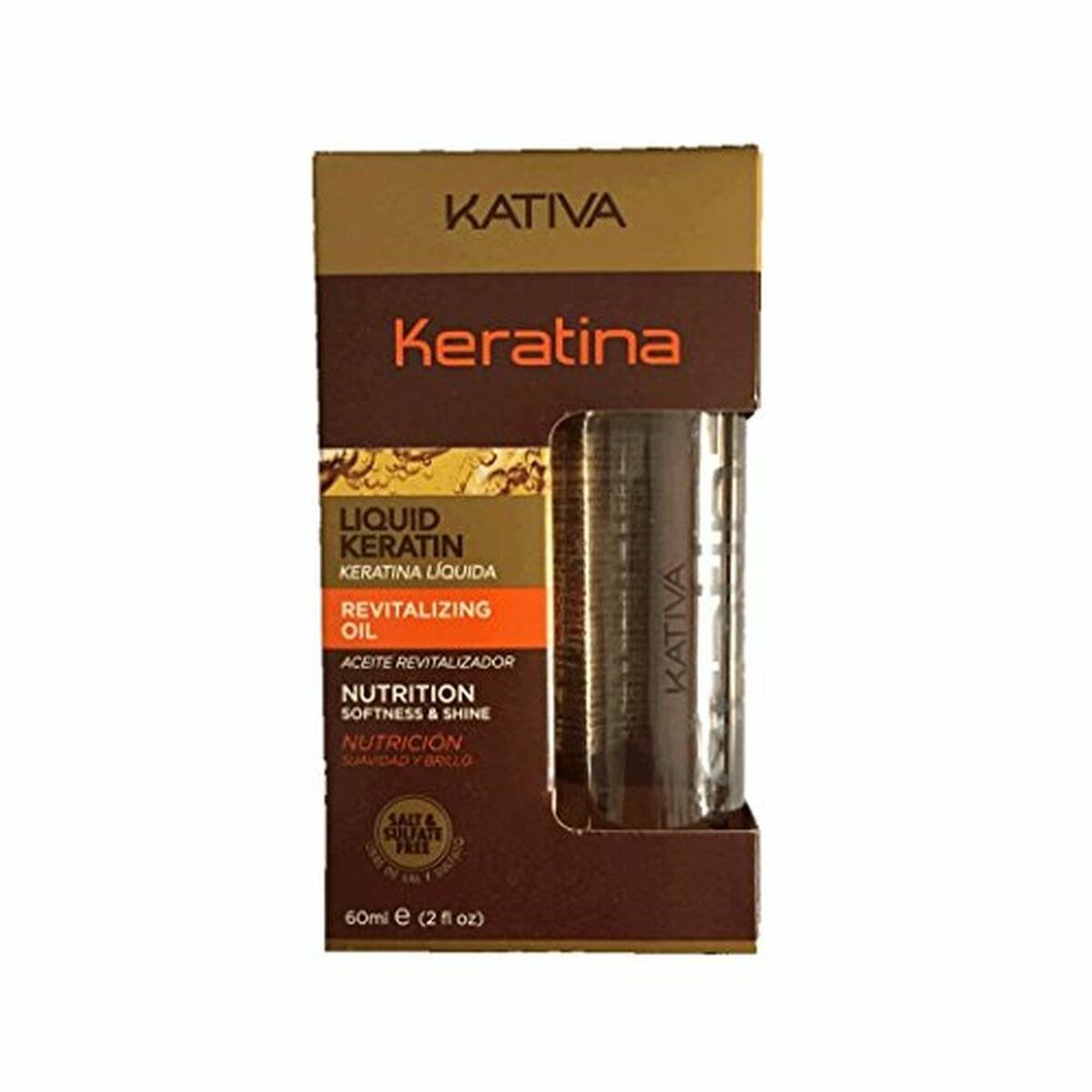 Conditioner Keratin Liquid Kativa Keratina Líquida (60 ml) Kativa