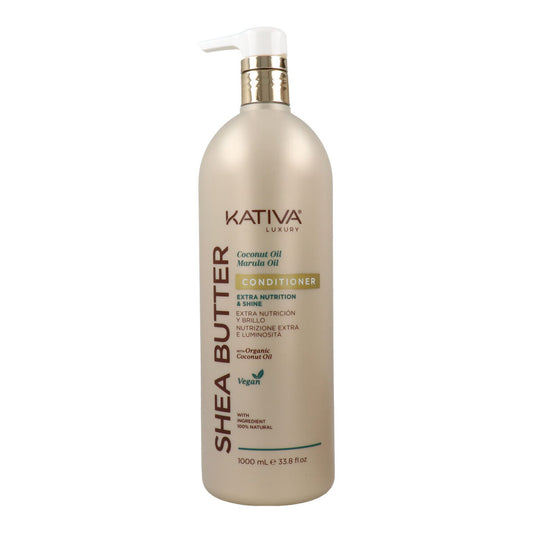 Shampoo and Conditioner Kativa SHEA BUTTER KATIVA 1 L