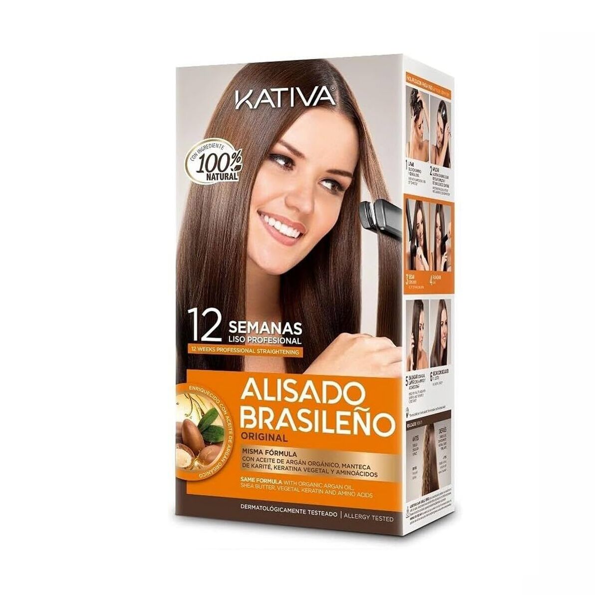 Brazilian Hair Straightener Set Kativa Alisado Brasileño Kativa