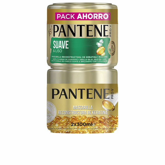 Hair Mask Pantene Keratin 2 x 300 ml 300 ml