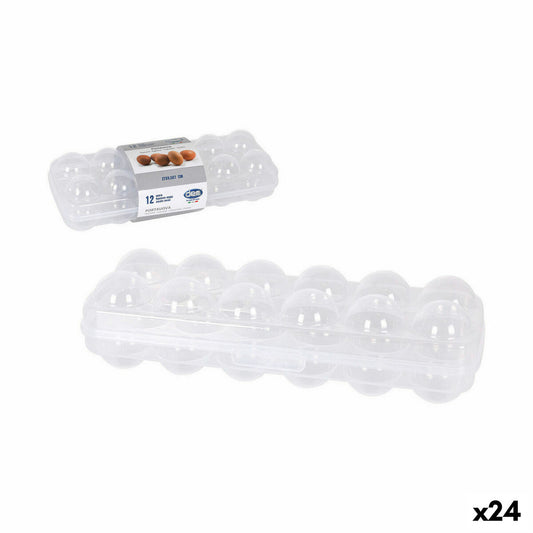 Egg cup Dem 27 x 9,5 x 7 cm Plastic (24 Units) Dem