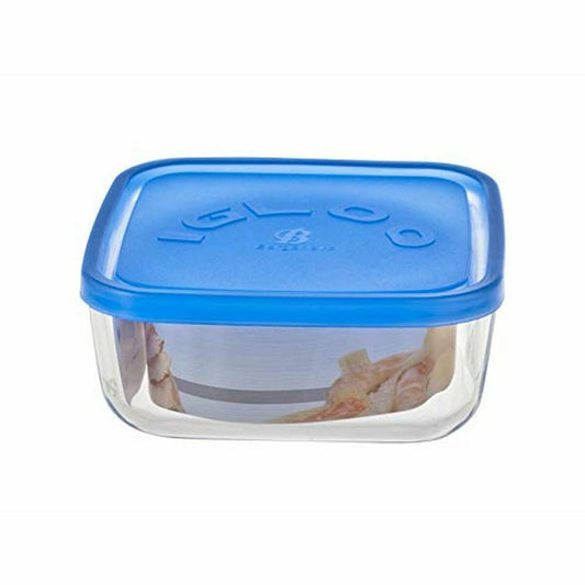 Lunch box Borgonovo 6277815 Blue 960 ml 15 x 15 x 6,2 cm (Ø 15 cm)