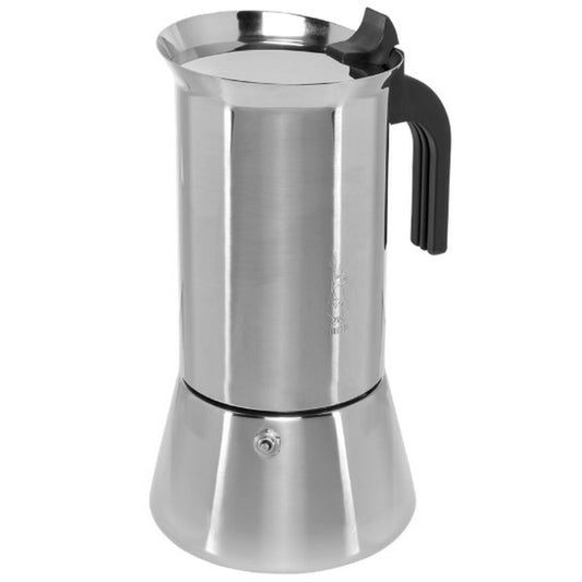 Italian Coffee Pot Bialetti New Venus Silver Stainless steel 240 ml 6 Cups Bialetti