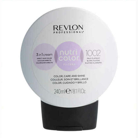 Permanent Dye Nutri Color Filters Revlon 7258709002 Platinum