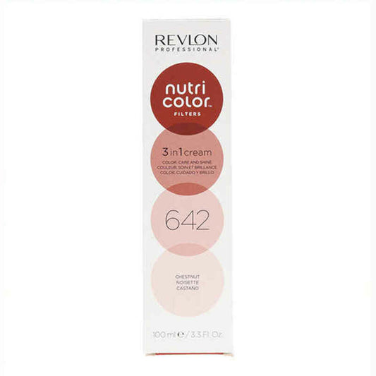 Permanent Dye Nutri Color Revlon 642 Brown (100 ml)