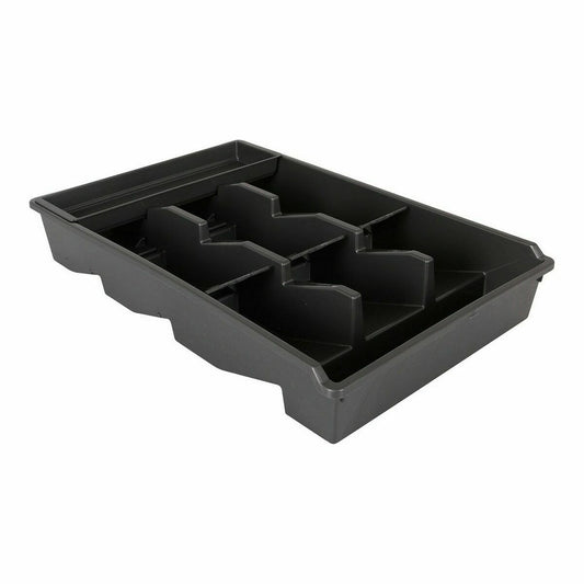 Cutlery Organiser Bella plus Black 43,6 x 28,7 x 7,13 cm