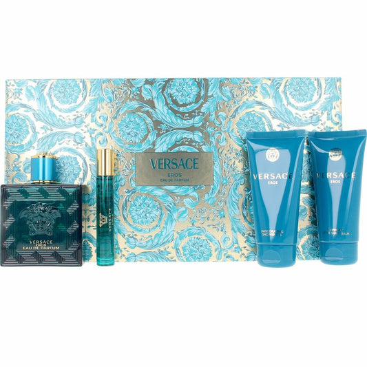 Men's Perfume Set Versace EROS 4 Pieces Versace