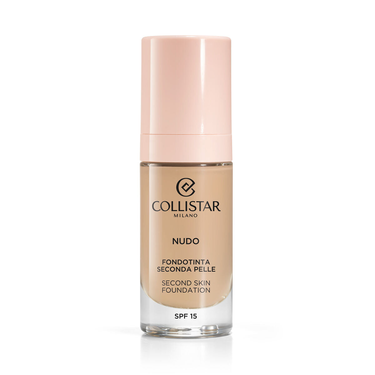 Fluid Foundation Make-up Collistar NUDO Nº 2N Beige Spf 15 30 ml