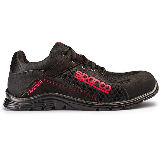 Safety shoes Sparco Practice Nigel (38) Black Red Sparco