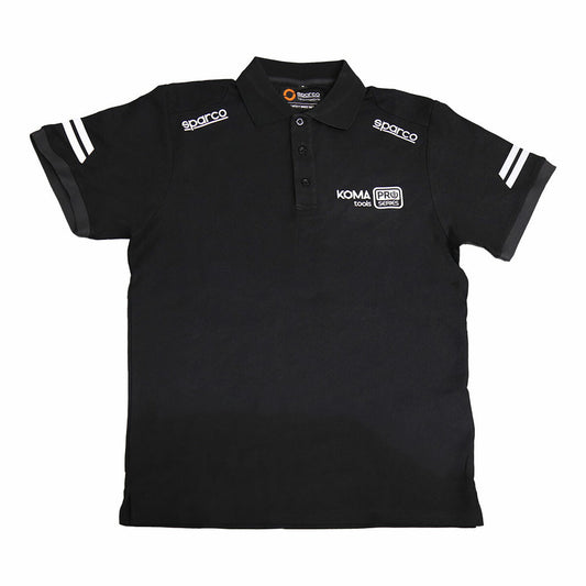 Short Sleeve Polo Shirt Sparco Koma Tools 02415nrgs Sparco