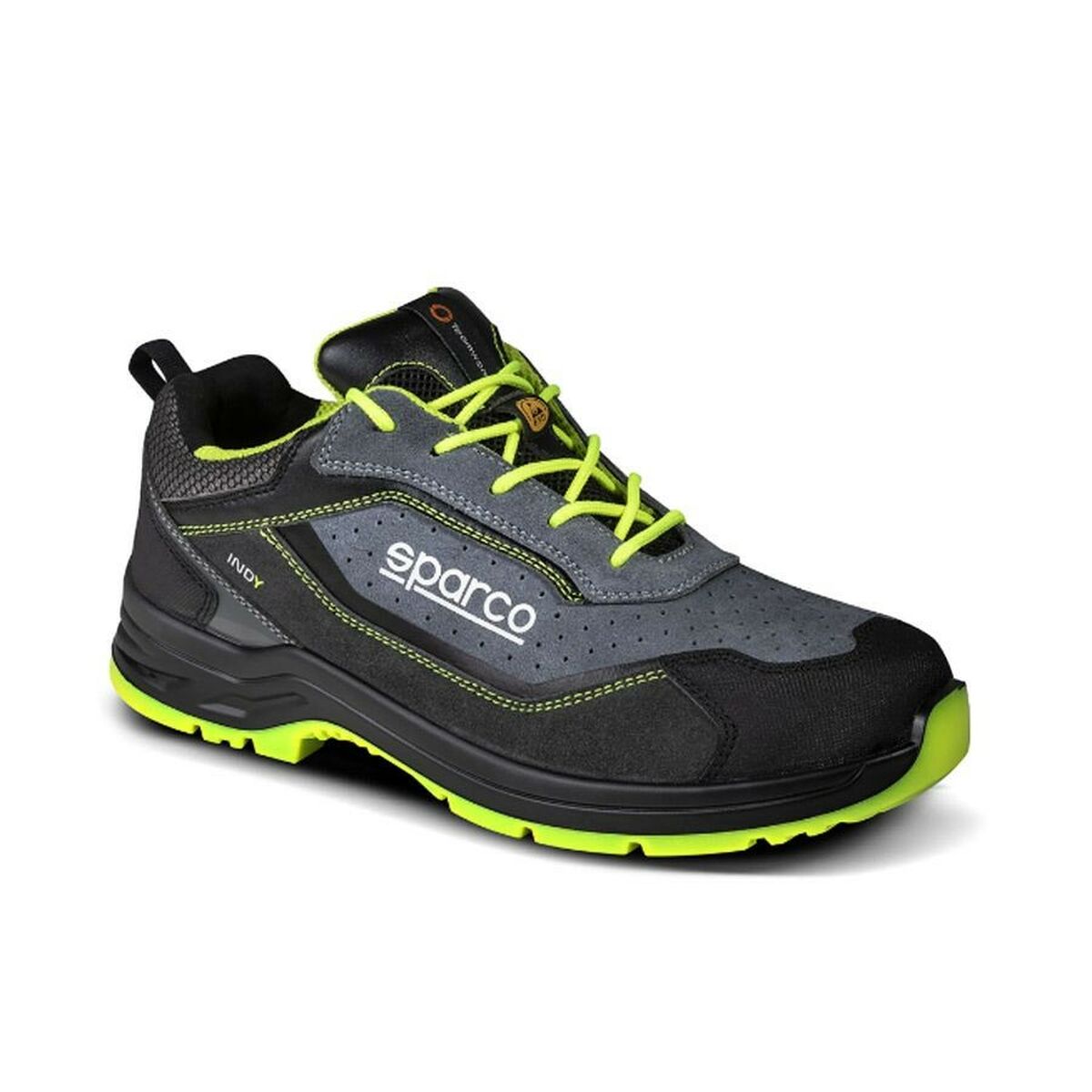 Safety shoes Sparco INDY S1P ESD Yellow Grey Sparco