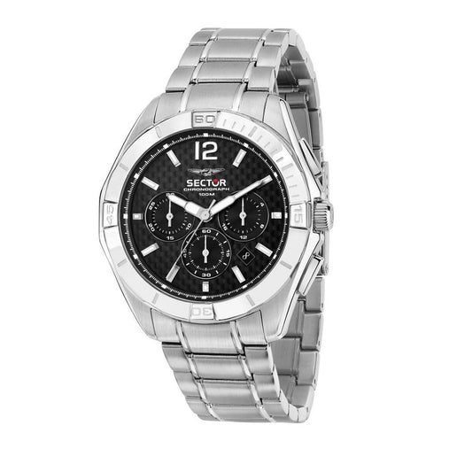 Men's Watch Sector R3273636003 Black Silver Sector