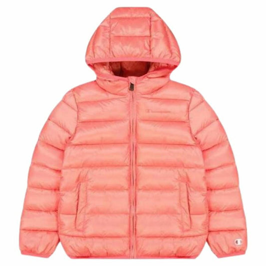 Children's Sports Jacket Champion White Dark pink Champion