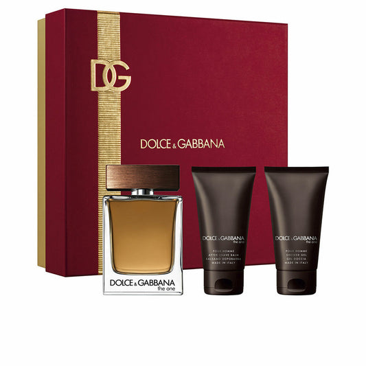 Women's Perfume Set Dolce & Gabbana THE ONE FOR MEN 3 Pieces