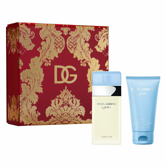 Women's Perfume Set Dolce & Gabbana EDT Light Blue 2 Pieces Dolce and Gabbana