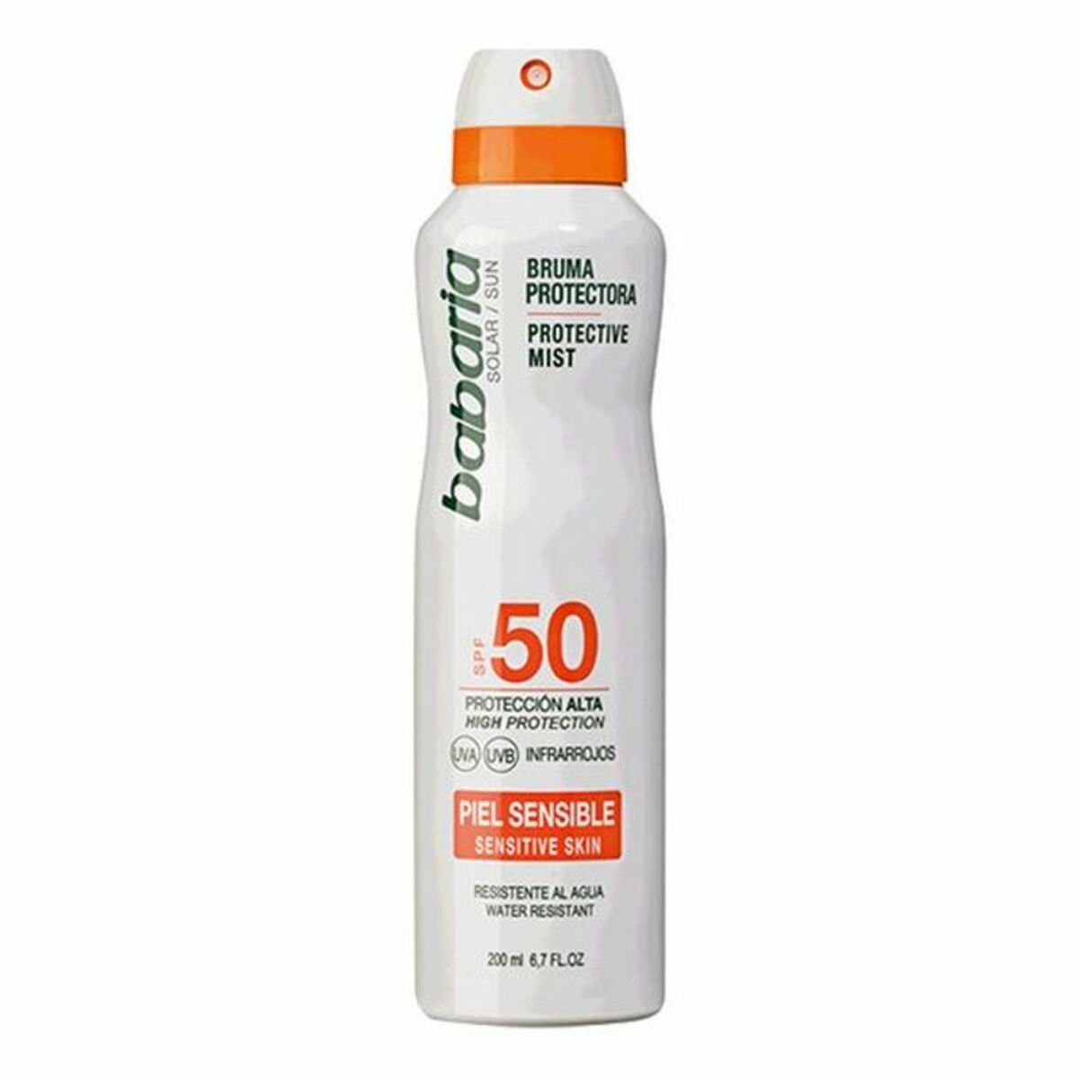 Sun Screen Spray Babaria Spf 50 (200 ml) Sensitive skin 50 (200 ml) Babaria