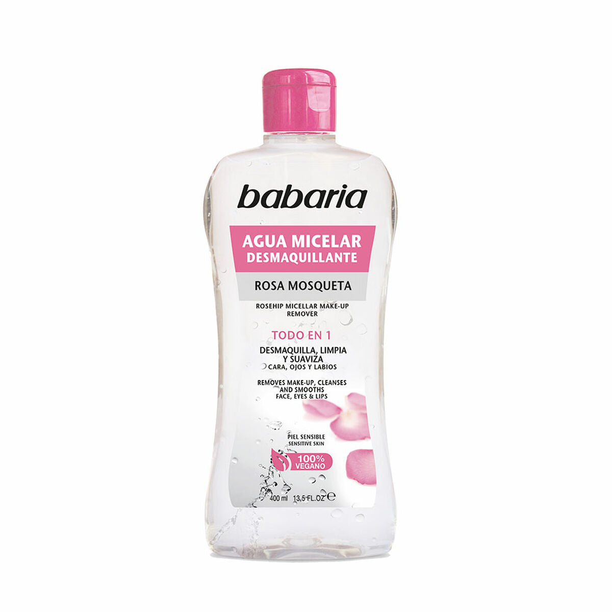 Make Up Remover Micellar Water Babaria 400 ml Rosehip Babaria