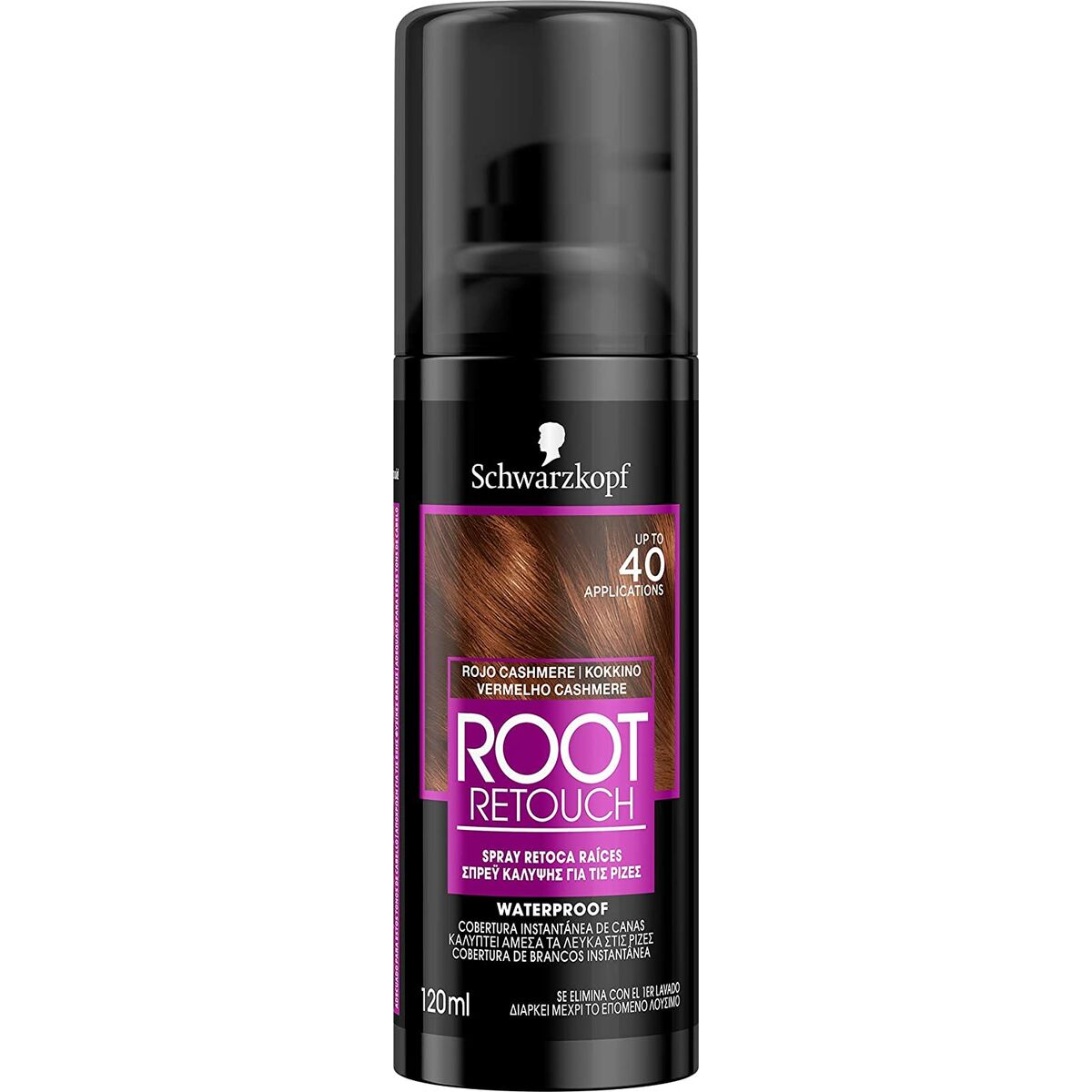 Temporary Corrector Spray for Roots Schwarzkopf rojo cashmere (120 ml)