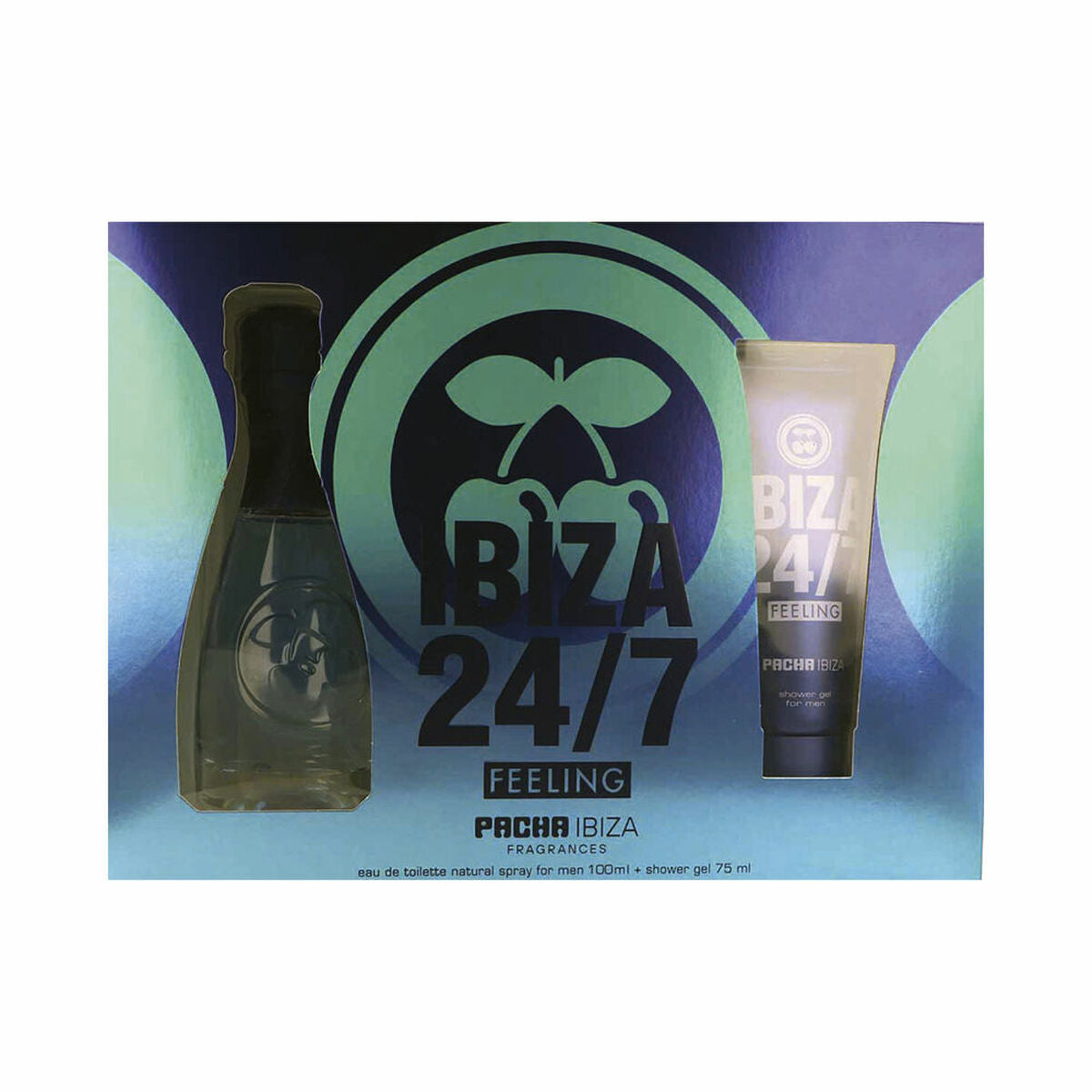 Men's Perfume Set Pacha Ibiza 24/7 Feeling 2 Pieces Pacha