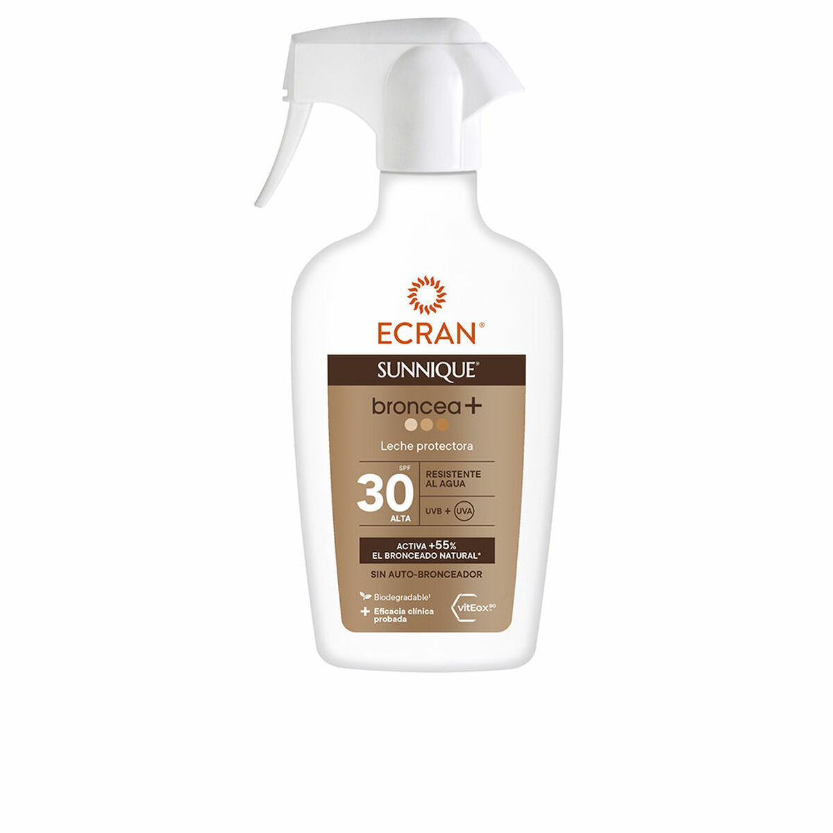 Sun Milk Ecran Sunnique Broncea+ Bronzer Spf 30 (270 ml)