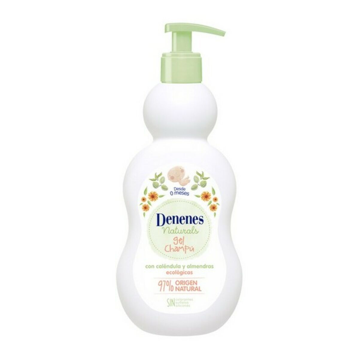 2-in-1 Gel and Shampoo Natural Denenes 200032 (400 ml) 400 ml - byKim