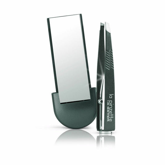 Hari Removal Tweezers with Light and Mirror Beter La Pinzette Grey