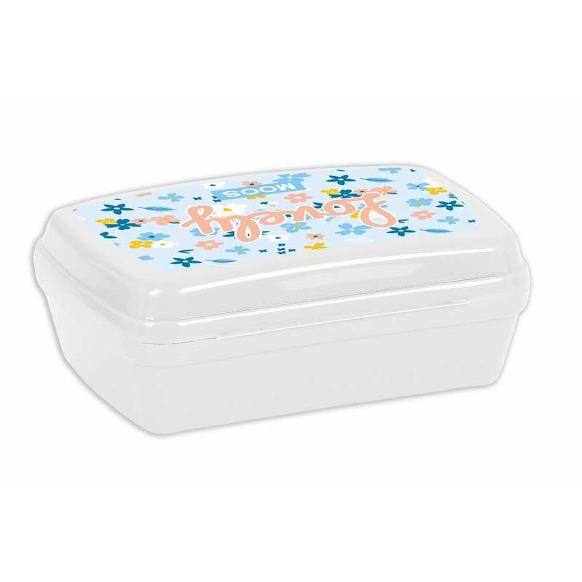 Sandwich Box Moos Lovely Light Blue 17 x 6 x 14 cm