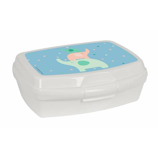 Sandwich Box Safta Elefantes Mint Polyurethane 17 x 6 x 14 cm