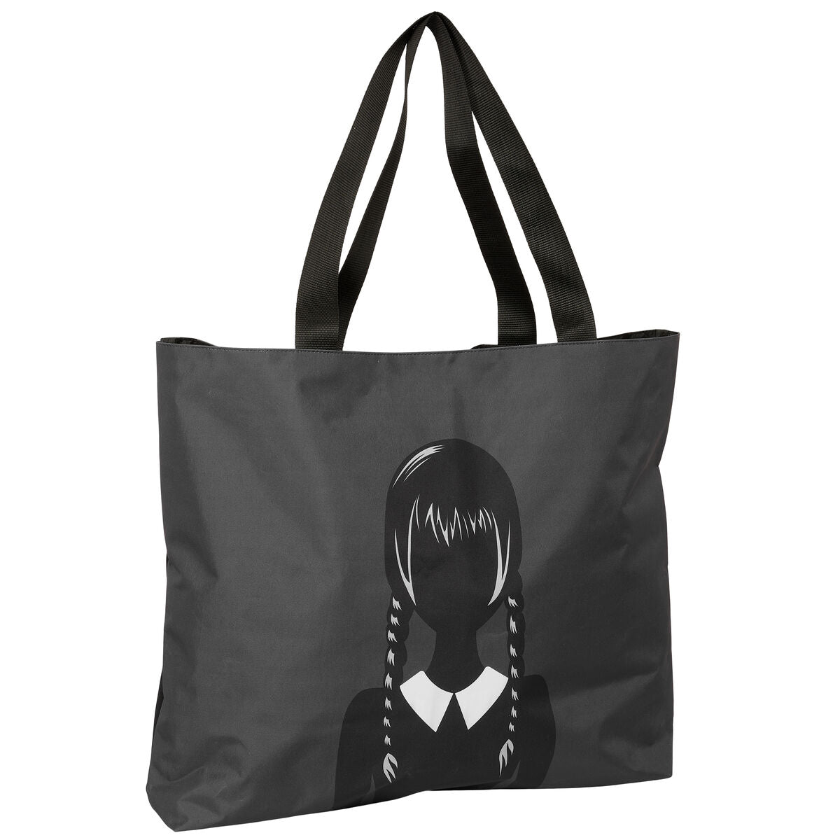 Shopping Bag Wednesday Black 50 x 45 x 10 cm Wednesday