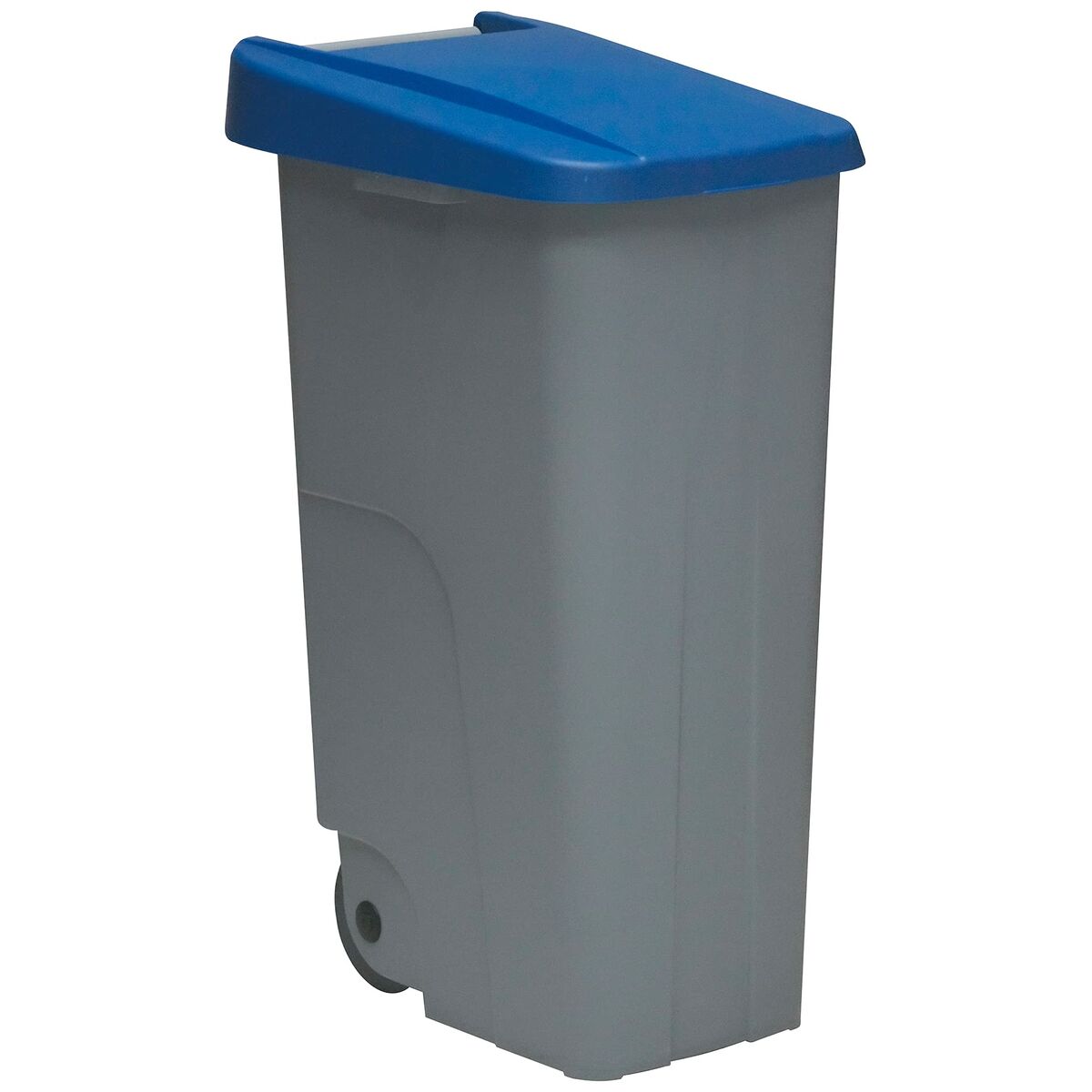 Recycling Waste Bin Denox Blue Grey