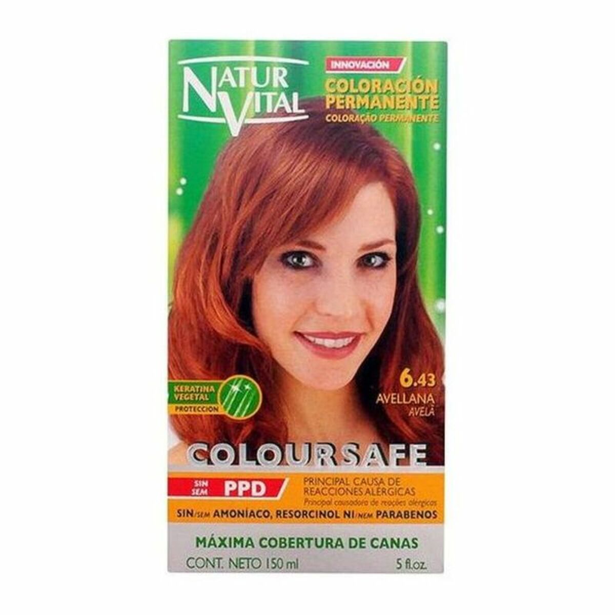 Dye No Ammonia Coloursafe Naturaleza y Vida 8414002078097 (150 ml) Naturaleza y Vida