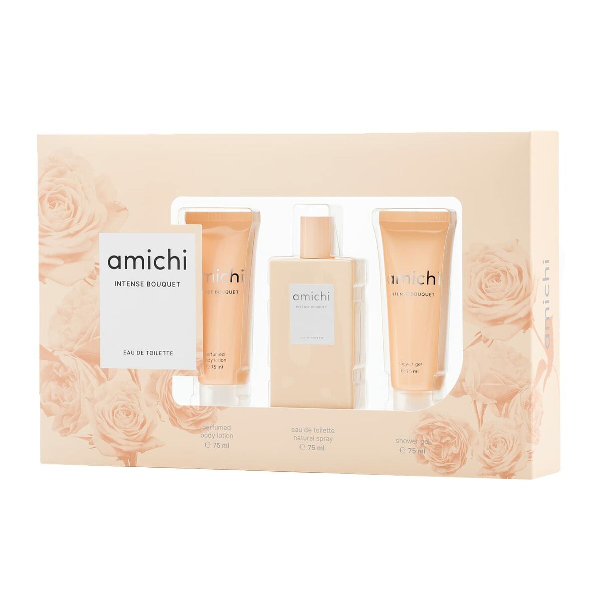 Women's Perfume Set Amichi Intense Bouquet 3 Pieces