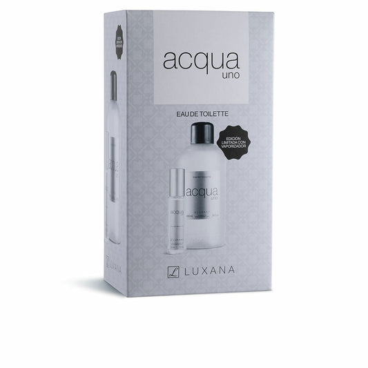 Unisex' Perfume Set Luxana Acqua Uno 2 Pieces