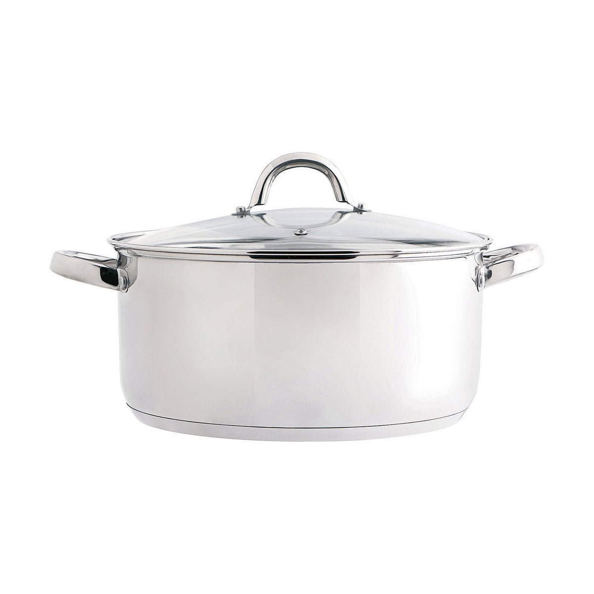 Casserole with lid Quid Metal Steel (24 cm) Quid