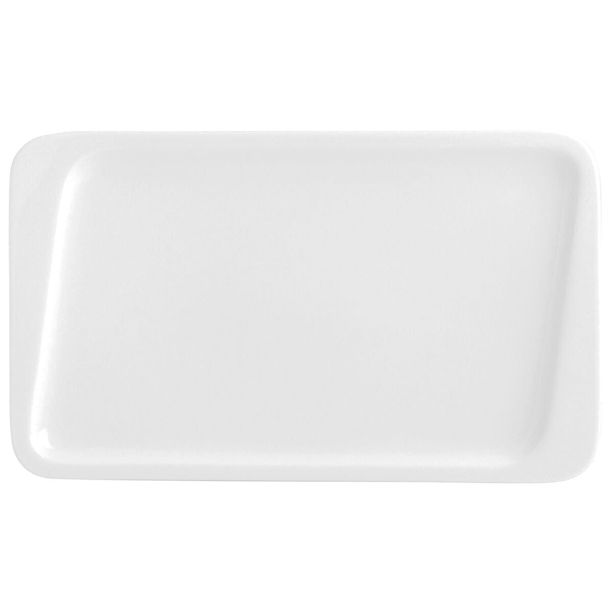 Dessert dish Quid Chef Ceramic White 25 x 15 cm (6 Units) (Pack 6x) Quid