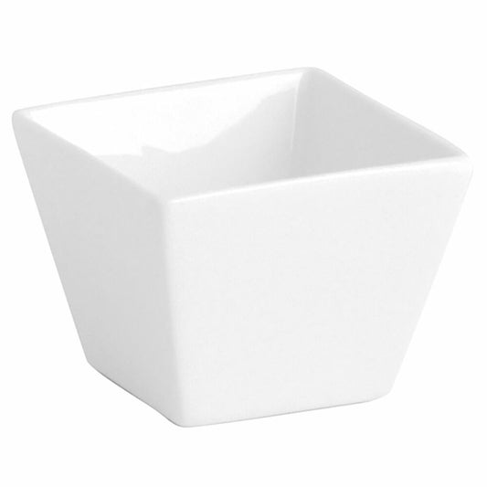 Snack tray Quid Chef White Ceramic (12 Units) (Pack 12x) Quid