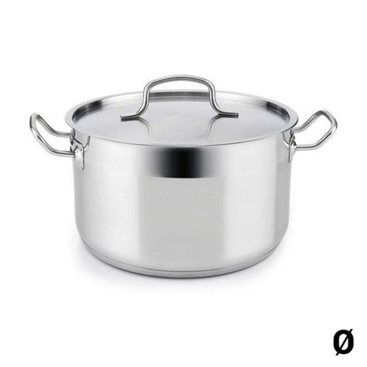 Casserole with Lid Quid Azzero Metal Steel Quid