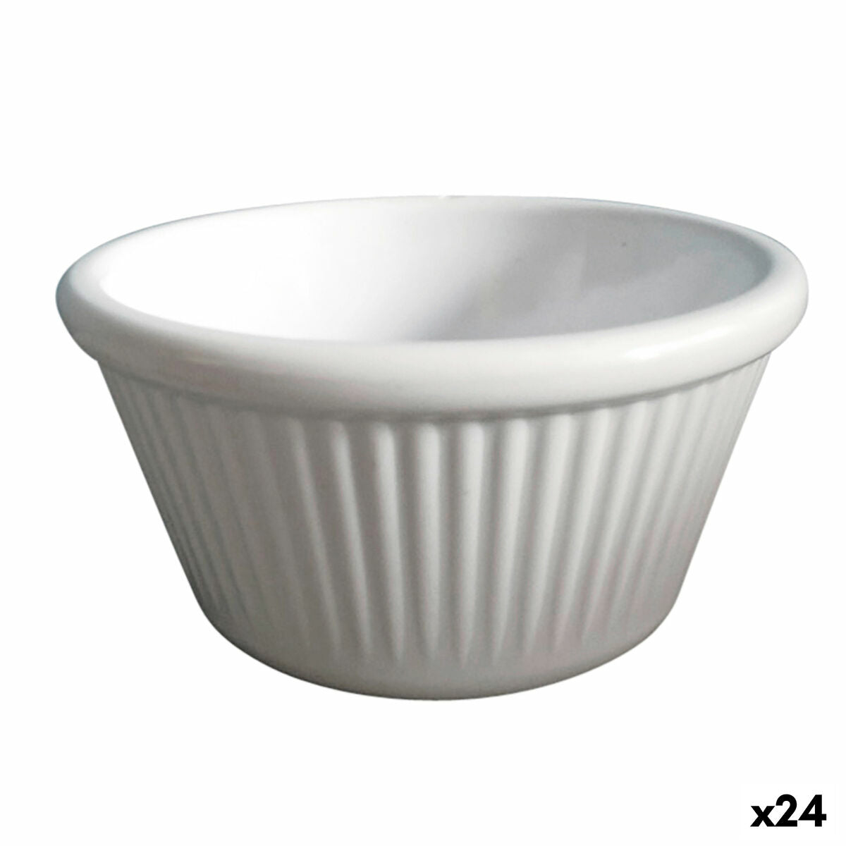 Bowl Quid Professional Melamina Ramekin White Plastic 7 x 7 x 3,5 cm Quid Professional