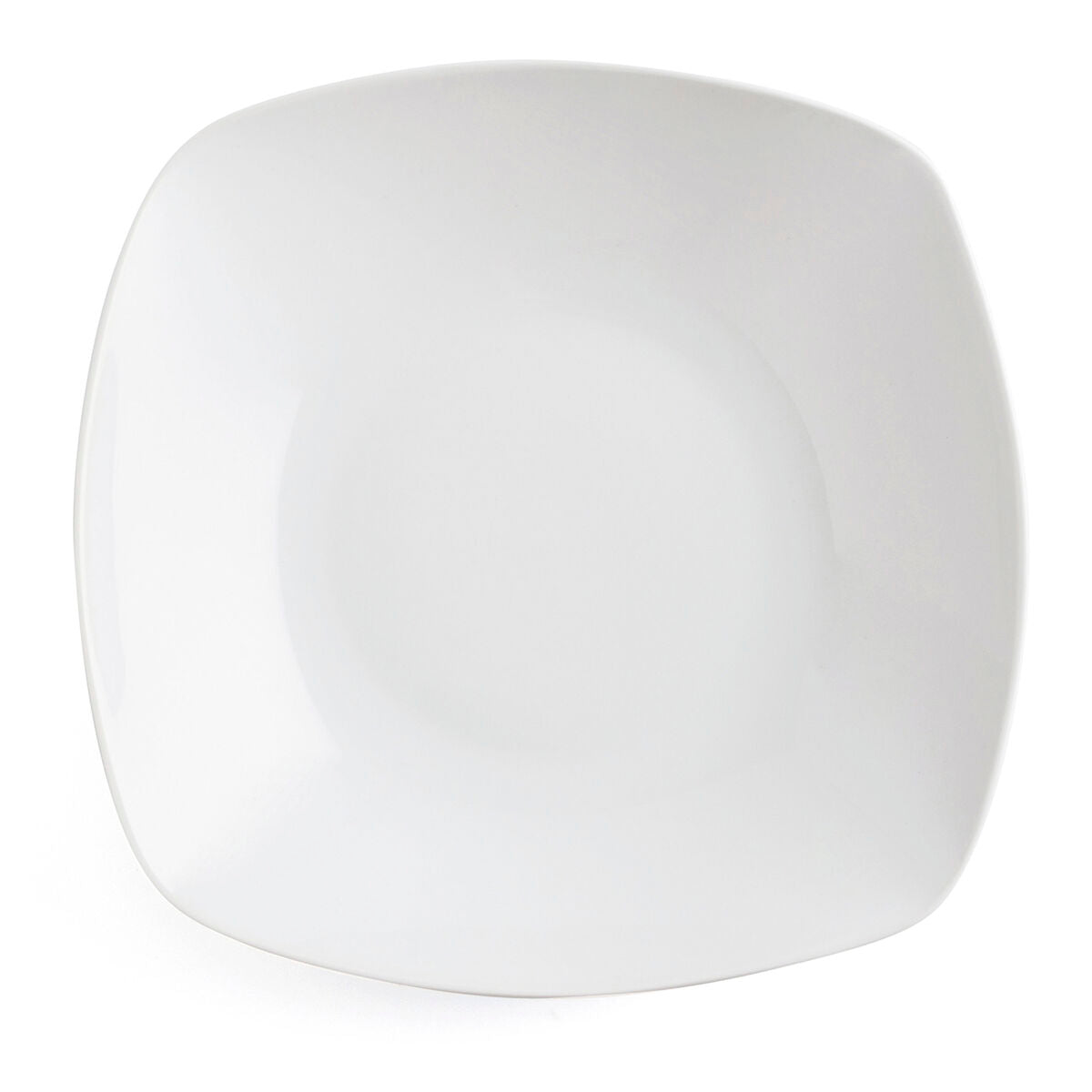 Deep Plate Quid Novo Vinci Ceramic White (20,5 cm) (Pack 6x) Quid