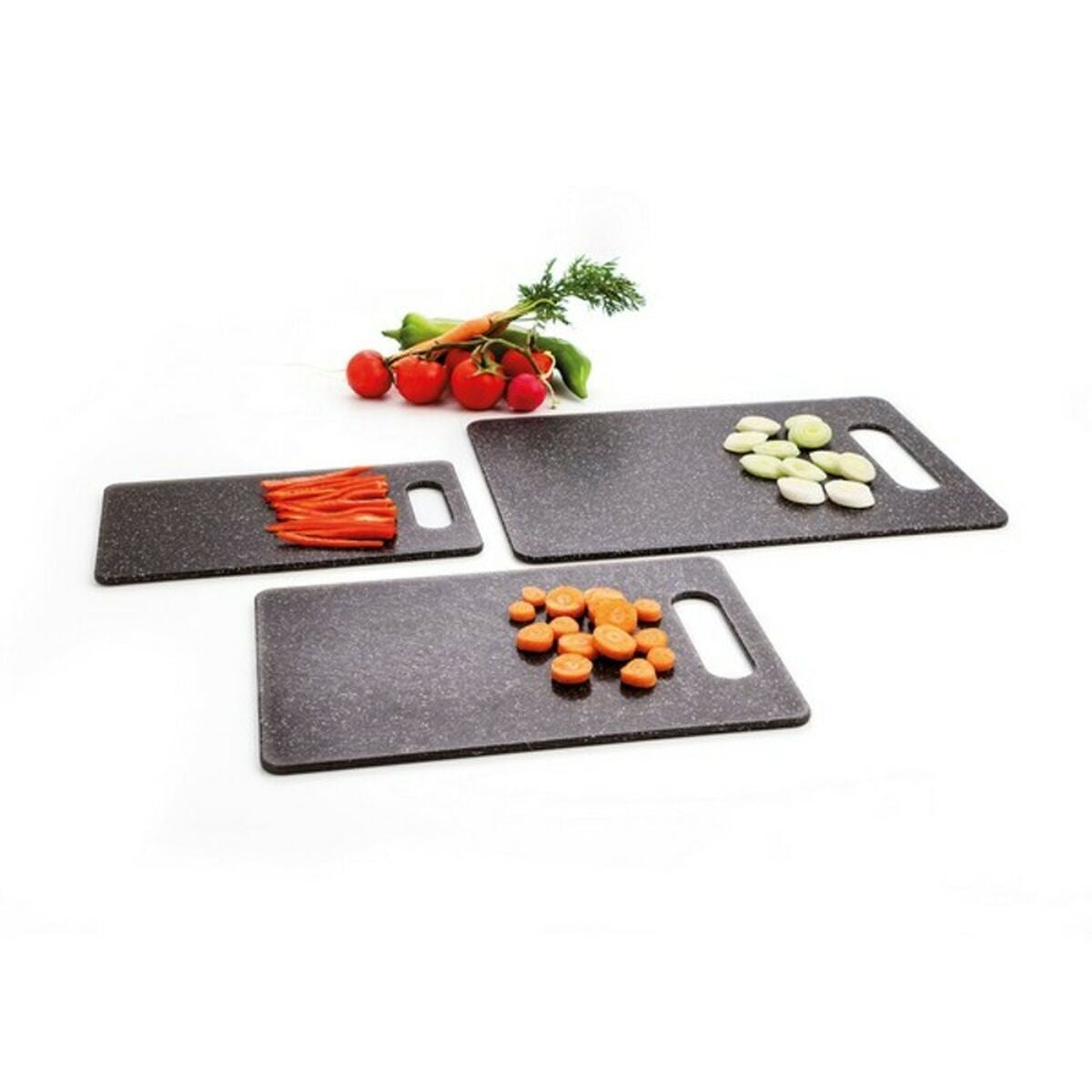 Cutting board Quid Renova Quarz Grey Plastic Quid