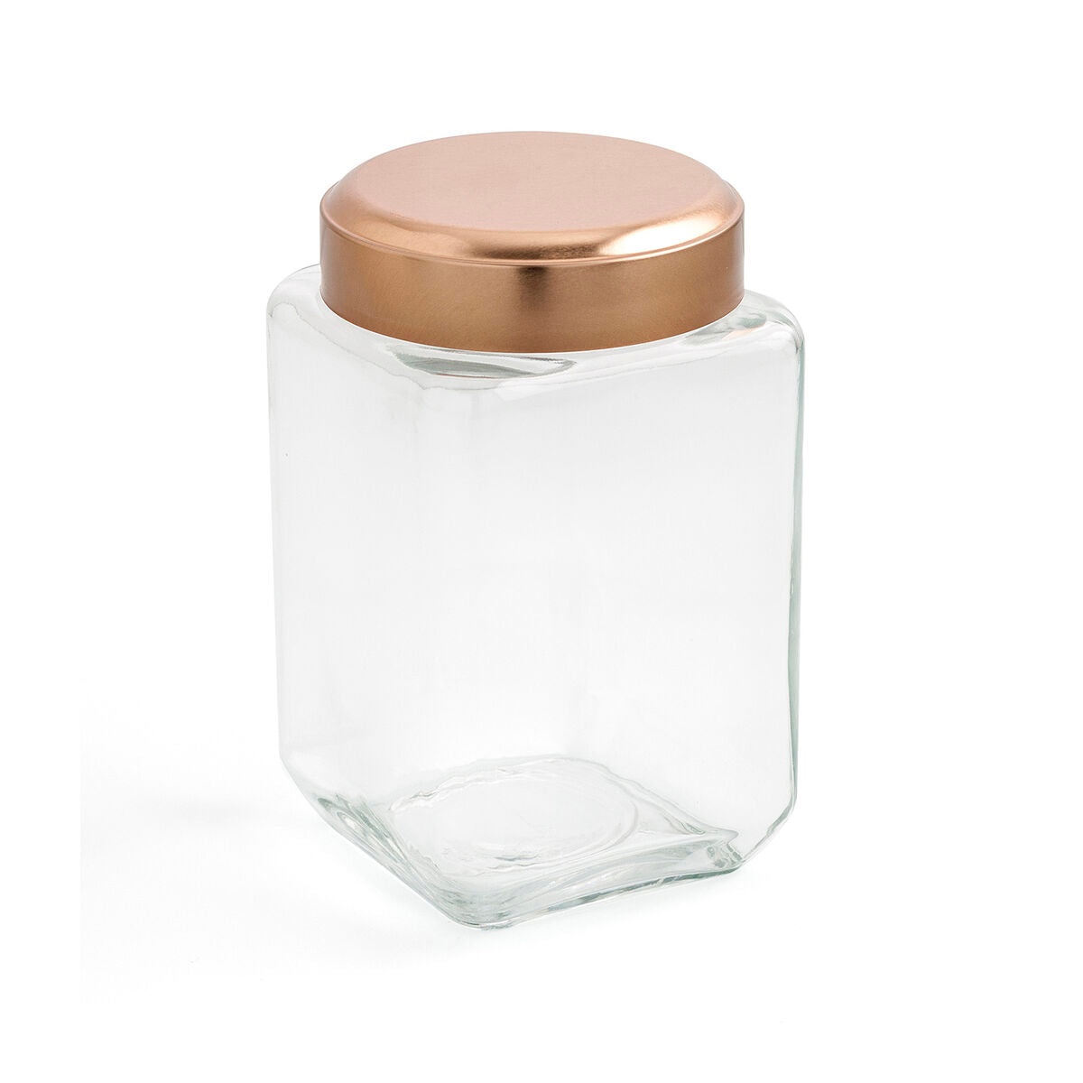 Jar Quid B&w Copper Glass 1,25 L (6 Units) (Pack 6x) Quid