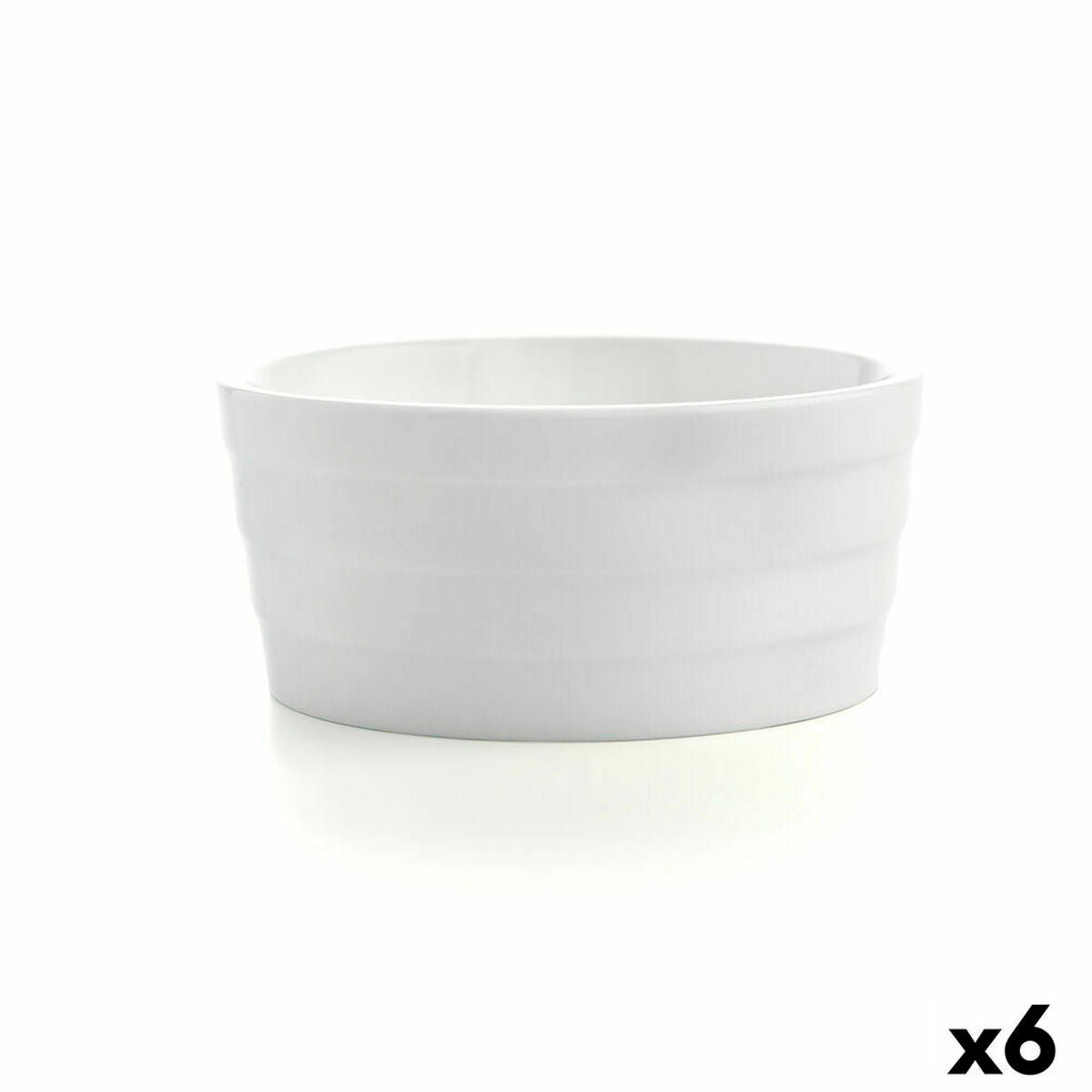 Bowl Quid Select Ceramic White (7,7 cm) (6 Units) Quid