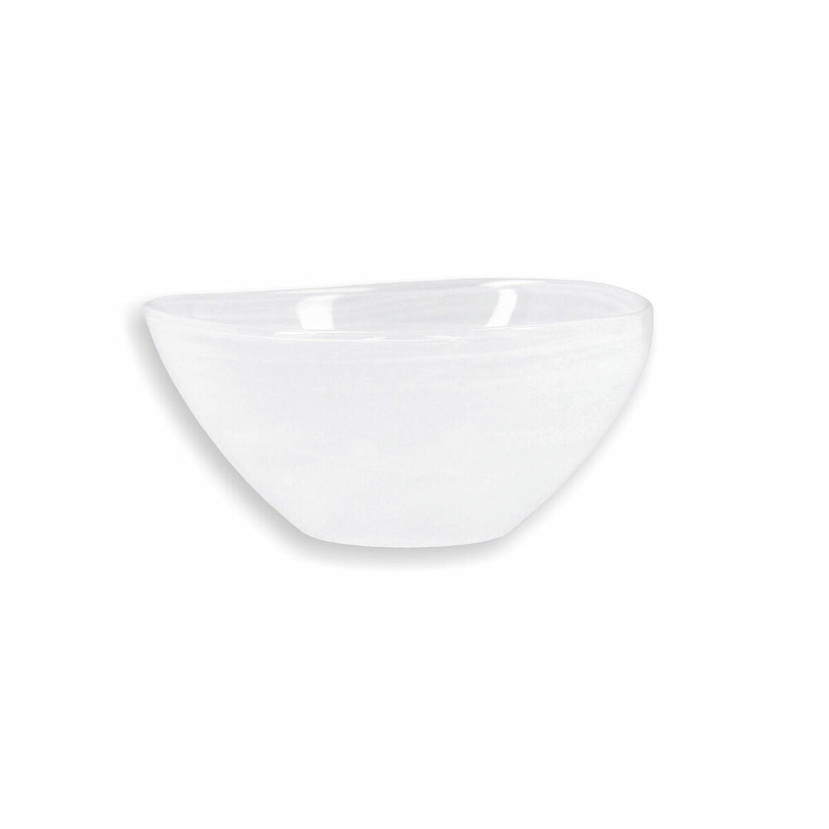 Salad Bowl Quid Boreal Ø 14 cm White Glass (6 Units) (Pack 6x) Quid