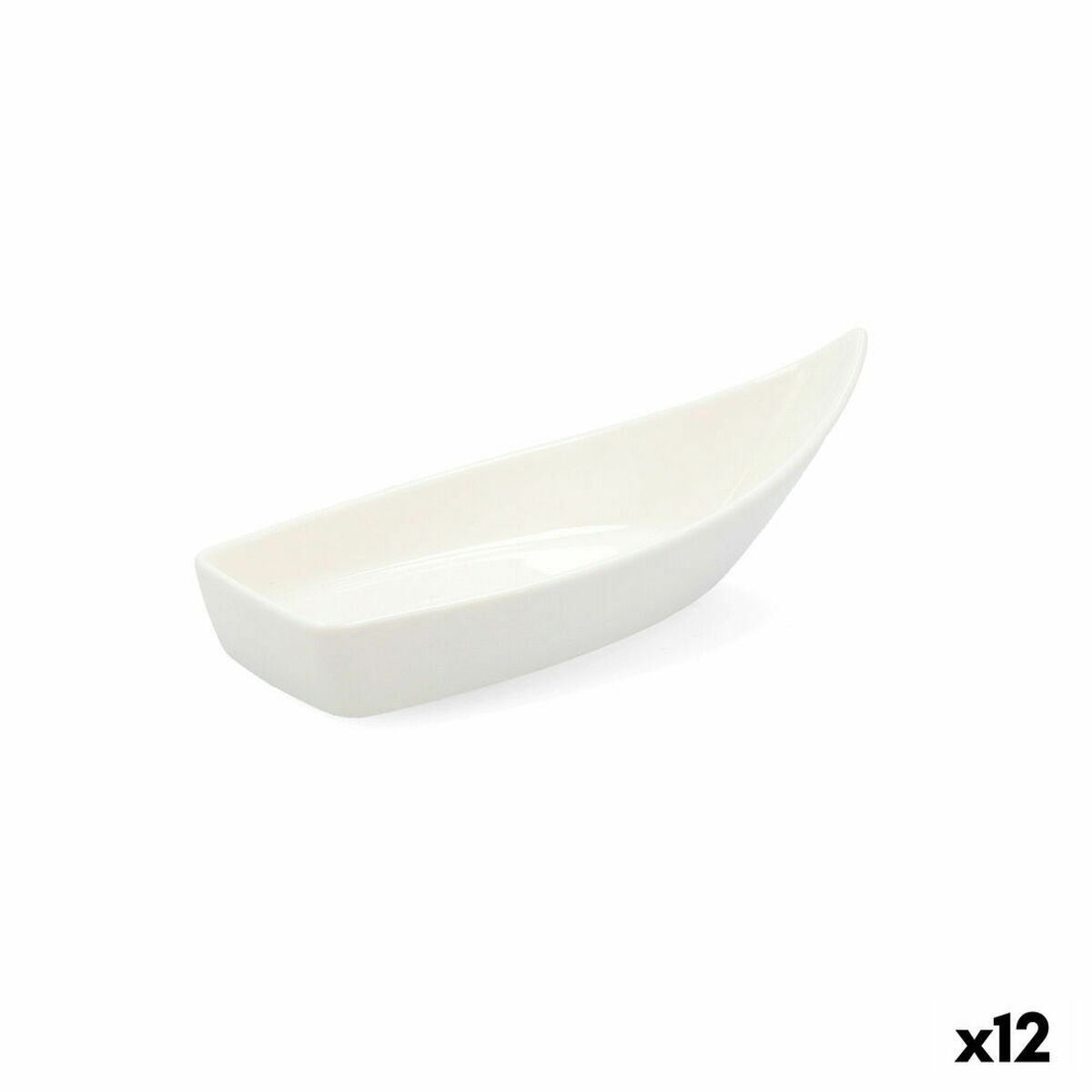 Bowl Quid Select Ceramic White (12 Units) (Pack 12x) Quid